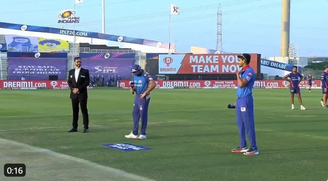 ଟସ୍ ଜିତି ଦିଲ୍ଲୀର ବ୍ୟାଟିଂ ନିଷ୍ପତ୍ତି । ପ୍ରଥମେ ବୋଲିଂ କରିବ ମୁମ୍ବାଇ ଇଣ୍ଡିଆନ୍ସ ।