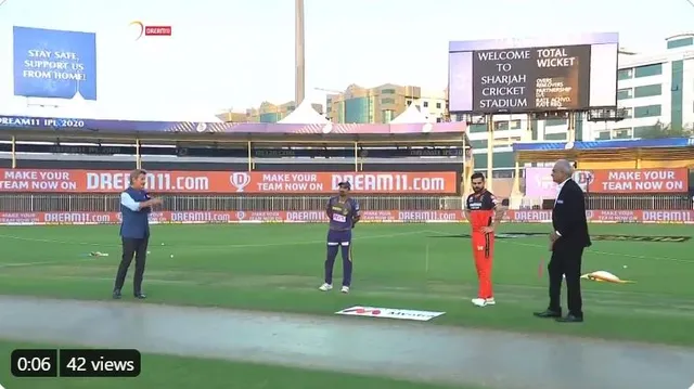 ଆଇପିଏଲ ଟକ୍କର : ଟସ୍ ଜିତି ବାଙ୍ଗାଲୋରର ବ୍ୟାଟିଂ ନିଷ୍ପତ୍ତି । ପ୍ରଥମେ ବୋଲିଂ କରିବ କୋଲକାତା । 