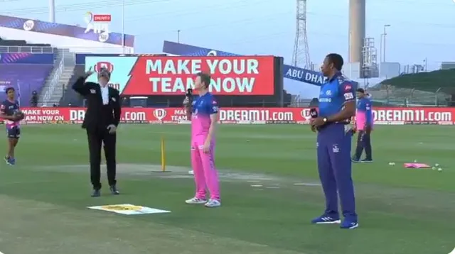 ଆଇପିଏଲ ଲଢେଇ : ଟସ୍ ଜିତି ମୁମ୍ବାଇର ବ୍ୟାଟିଂ ନିଷ୍ପତ୍ତି । ପ୍ରଥମେ ବୋଲିଂ କରିବ ରାଜସ୍ଥାନ ରୟାଲ୍ସ  