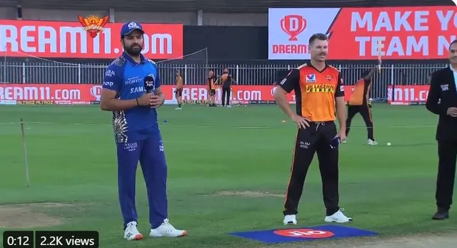 ପ୍ଲେ ଅଫ ପାଇଁ ଲଢେଇ କରିବ ହାଇଦ୍ରାବାଦ । ଟସ୍ ଜିତି ହାଇଦ୍ରାବାଦର ବୋଲିଂ ନିଷ୍ପତ୍ତି । ପ୍ରଥମେ ବ୍ୟାଟିଂ କରିବ ମୁମ୍ବାଇ