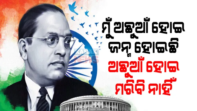 ସମାଜକୁ ଜାତି ପ୍ରଥାରୁ ଉଦ୍ଧାର କରିବାକୁ ଆଜୀବନ ଥିଲେ ବ୍ରତୀ । ନାଗରିକଙ୍କୁ ଅଧିକାର ଦେବାକୁ ରଚନା କରିଥିଲେ ସମ୍ବିଧାନ । ଗାନ୍ଧୀ ଓ ନେହରୁଙ୍କ ସହିତ ଥିଲା ଆଜୀବନ ମତଭେଦ