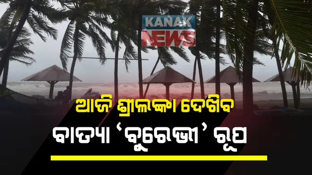 ଶ୍ରୀଲଙ୍କା ଉପକୂଳରେ ଆଜି ରାତିରେ ମାଡ ହେବ ବାତ୍ୟା ବୁରେଭୀ । ୪ ତାରିଖ ପୂର୍ବରୁ ଭାରତରେ ପ୍ରଭାବ । ତାମିଲନାଡୁ ଓ କେରଳକୁ ସତ୍ତର୍କ ସୂଚନା । ମତ୍ସ୍ୟଜୀବୀଙ୍କ ସମୁଦ୍ର ମନା