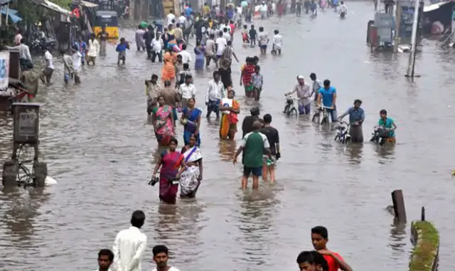 ବାତ୍ୟା ‘ବୁରେଭି’ର ତାଣ୍ଡବ । ତାମିଲନାଡୁରେ ବାତ୍ୟା ପ୍ରଭାବରେ ପ୍ରବଳ ବର୍ଷା, ୭ ମୃତ