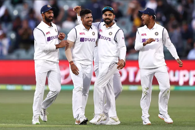 ଭାରତ-ଅଷ୍ଟ୍ରେଲିଆ ପିଙ୍କ ବଲ୍ ଟେଷ୍ଟ । ଦ୍ୱିତୀୟ ଦିନ ଖେଳ ଶେଷ ସୁଦ୍ଧା ୬୨ ରନରେ ଆଗୁଆ ଟିମ ଇଣ୍ଡିଆ ।