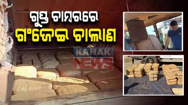 ଅଭିନବ ଉପାୟରେ ଗଂଜେଇ କାରବାର: ବୋଲେରୋ ଗାଡିରେ ସିକ୍ରେଟ୍ ଚାମ୍ବରରେ ଯାଉଥିଲା ଗଂଜେଇ, ଧରିଲା ସେମିଳିଗୁଡା ପୁଲିସ