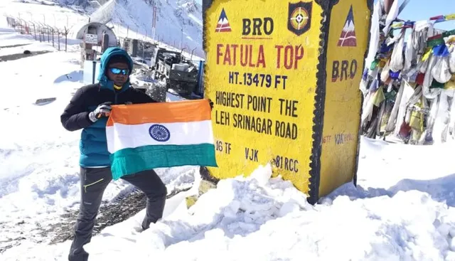 କଳାହାଣ୍ଡିର ଏଭରେଷ୍ଟ ବିଜେତା ଯୋଗବ୍ୟାସ ଭୋଇଙ୍କ ହିମାଳୟନ ଚାଦର ଅଭିଯାନ: ୧୩୪୭୯ ଫୁଟ ଉଚ୍ଚତା ବିଶିଷ୍ଟ ଫତୁଲା ଟପ୍‌ରେ ଉଡ଼ାଇଲେ ଜାତୀୟ ପତାକା