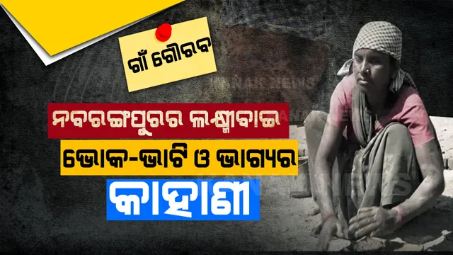ବିଧାତା ଛଡ଼ାଇନେଲା ଦୃଷ୍ଟିଶକ୍ତି, ତଥାପି ହାରିନାହାନ୍ତି । ଭୋକ ମାରିବାକୁ ଭାଟିରେ ଇଟା ଗଢୁଛନ୍ତି ନବରଙ୍ଗପୁରର ଲକ୍ଷ୍ମୀବାଇ । ବିଧାତାକୁ ଦୋଷଲଦି ବାହାନା କାଢୁଥିବା ଲୋକଙ୍କ ପାଇଁ ସାଜିଛନ୍ତି ଉଦାହରଣ ।