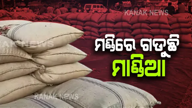 ମଣ୍ଡିରେ ମାଣ୍ଡିଆ ବିକ୍ରି କରିପାରୁନାହାନ୍ତି ଚାଷୀ । ଟାର୍ଗେଟ ପୂରଣ ହୋଇଗଲା ବୋଲି କହି ମଣ୍ଡି ବନ୍ଦ କରିଦେଇଛନ୍ତି କର୍ତ୍ତୃପକ୍ଷ ।