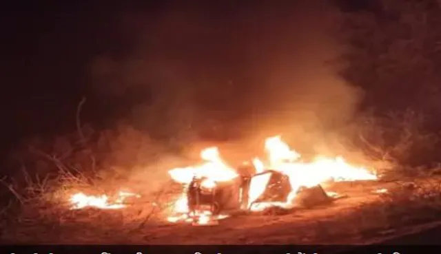 ଓଲଟି ପଡିଲା ସେନାର ଗାଡି । ଲାଗିଗଲା ନିଆଁ । ୩ ଯବାନ ସହିଦ, ୫ ଜଣ ଗୁରୁତର