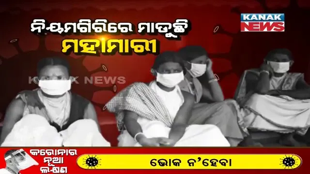 ପାହାଡ଼ ଚଢ଼ିଗଲା ଭୂତାଣୁ, ନିୟମଗିରିରେ କାୟା ମେଲୁଛି କରୋନା । ଭୂତାଣୁ କବଳରେ ଡଙ୍ଗରିଆ କନ୍ଧ । ଗୋଟିଏ ଗାଁରେ ୪୬ ସଂକ୍ରମିତ ପଜିଟିଭ ଚିହ୍ନଟ
