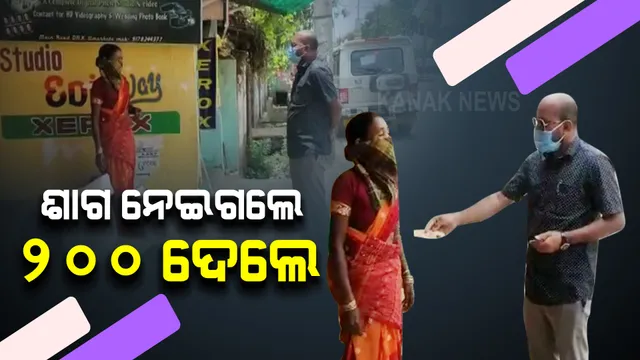 ଅସହାୟ ମହିଳାଙ୍କୁ ସହାୟତାର ହାତ ବଢାଇଲେ ପ୍ରଶାସନିକ ଅଧିକାରୀ : ୪ଘଂଟାର ଅବଧି ପରେ ବି ବିକ୍ରି ହେଲାନାହିଁ ଶାଗ; ୨୦୦ ଟଙ୍କାରେ ସବୁତକ କିଣିନେଲେ ତହସିଲଦାର