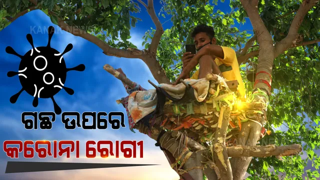ଗଛ ଉପରେ ମଂଚା ସାଜିଲା ସଂଗରୋଧ କେନ୍ଦ୍ର : ତେଲେଙ୍ଗାନା ନାଲଗୋଣ୍ଡା ଜିଲ୍ଲାରୁ ଆସିଲା ଅଭାବନୀୟ ଚିତ୍ର