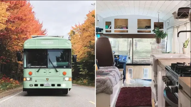 ବସ୍ ଭିତରେ ଲକଜୁରୀ ଘର । ଫଟୋ ଦେଖିଲେ ଆପଣଙ୍କ ଆଖି ଲାଖିଯିବ ।