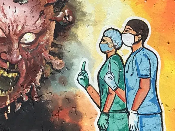 ରାଜଧାନୀ କାନ୍ଥରେ ଇଏ କି ଚିତ୍ର?