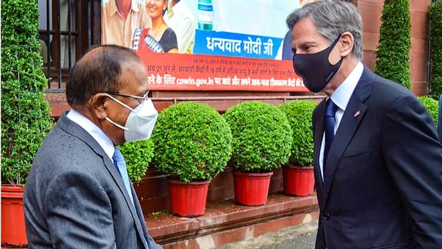 ରାଷ୍ଟ୍ରୀୟ ସୁରକ୍ଷା ପରାମର୍ଶଦାତା ଅଜିତ୍ ଡୋଭାଲଙ୍କୁ ଭେଟିଲେ ଆମେରିକାର ବୈଦେଶିକ ମନ୍ତ୍ରୀ । ଗୁରୁତ୍ୱପୂର୍ଣ୍ଣ ପ୍ରସଙ୍ଗରେ ଆଲୋଚନା