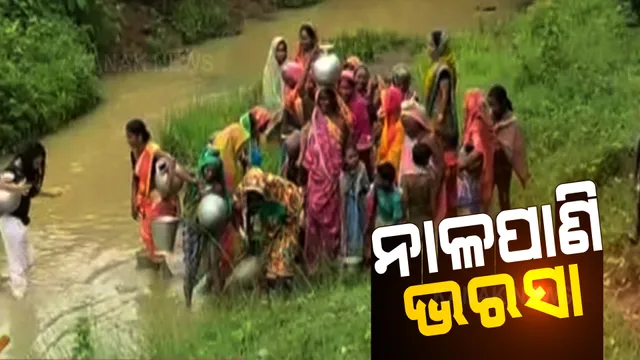 ନଳକୂପରୁ ବାହାରୁନି ପିଇବା ପାଣି, ନାଳପାଣି ହିଁ ଶେଷ ଭରସା । କଟକ ଜିଲ୍ଲା ଆଠଗଡର ରାଜବଲ୍ଲବ ଗାଁରେ ପାଣି ପାଇଁ ଡହଳବିକଳ ଲୋକେ ।