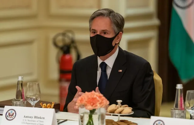 ଆମେରିକା ବୈଦେଶିକ ସଚିବ ଆଣ୍ଟୋନି ବ୍ଲିଙ୍କେନଙ୍କ ଭାରତ ଗସ୍ତ । କହିଲେ,  ଭାରତ ସହ ସମ୍ପର୍କ ଓ ସହଯୋଗିତା ବୃଦ୍ଧି କରିବ ଆମେରିକା ।