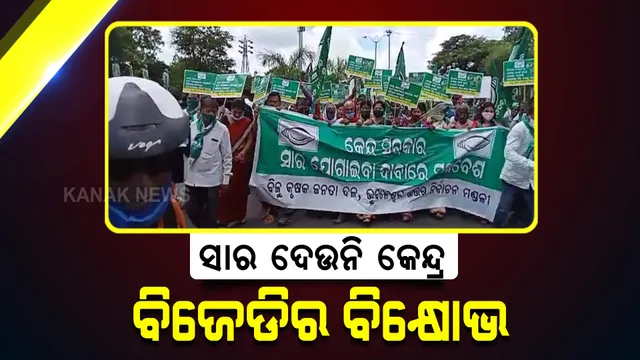 କେନ୍ଦ୍ର ଦେଉନି ସାର, ସାରା ରାଜ୍ୟରେ ଚାଷୀ ହନ୍ତସନ୍ତ : ଆବଶ୍ୟକ ପରିମାଣ ସାର ଯୋଗାଇବା ଦାବିରେ ରାସ୍ତାକୁ ଓହ୍ଲାଇଲା ଶାସକ ଦଳ