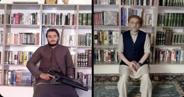 ଯେଉଁ ଆଲମିରା ସାମ୍ନାରେ ବସି ସାଲହେ ଜାରି କରିଥିଲେ ଭିଡିଓ ବାର୍ତ୍ତା, ସେଠି ପହଂଚିଲା ତାଲିବାନ