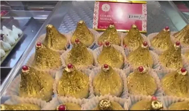 ଶିବସୁତଙ୍କ ପାଇଁ ସୁନା ମୋଦକ : କେଜି ୧୨ ହଜାର ଟଙ୍କା