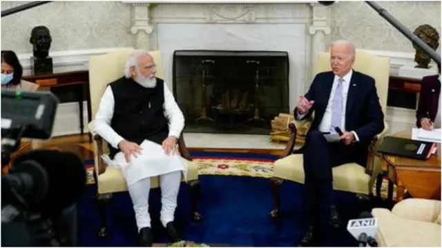 ଜୋ ବାଇଡେନଙ୍କୁ ଭେଟିଲେ ପ୍ରଧାନମନ୍ତ୍ରୀ ମୋଦୀ । କହିଲେ, ଚଳିତ ଦଶକ ହେବ ଭାରତ ଓ ଆମେରିକା ପାଇଁ ଗୁରୁତ୍ୱପୂର୍ଣ୍ଣ ।