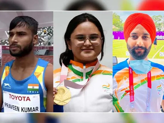 ପାରା ଅଲିମ୍ପିକ୍ସରେ ଭାରତର କମାଲ, ଆଜି ମିଳିଲା ୩ ପଦକ