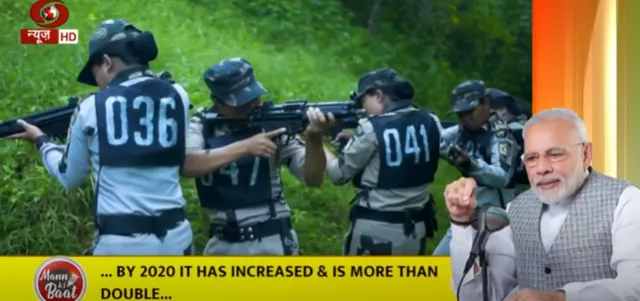 ଭାରତର ଲକ୍ଷ ଲକ୍ଷ ଝିଅଙ୍କ ପାଇଁ ରୋଲମଡେଲ ସାଜିଛନ୍ତି ମହିଳା ପୋଲିସ କର୍ମଚାରୀ । ପ୍ରଧାନମନ୍ତ୍ରୀଙ୍କ ‘ମନ୍ କି ବାତ୍’