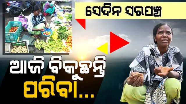 ରାଜନୀତିରୁ ରାସ୍ତାକଡ... ଦୁଇ ଦୁଇ ଥରର ସରପଞ୍ଚ , ଏବେ ପରିବା ବିକାଳୀ