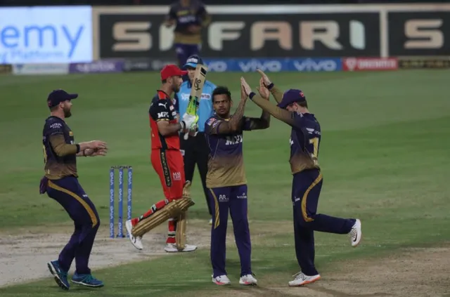 ନାରିନଙ୍କ ବୋଲରେ ଘାଇଲା ହେଲା ବାଙ୍ଗାଲୋର । କୋଲକାତା ଆଗରେ ୧୩୯ ରନର ବିଜୟଲକ୍ଷ୍ୟ ଧାର୍ଯ୍ୟ କଲା ଆରସିବି ।