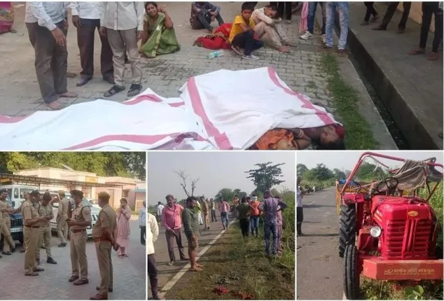 ଭୟାନକ ସଡକ ଦୁର୍ଘଟଣା । ଓଲଟିଲା ଶ୍ରଦ୍ଧାଳୁଙ୍କୁ ନେଇ ଯାଉଥିବା ଟ୍ରାକ୍ଟର, ୧୧ ମୃତ