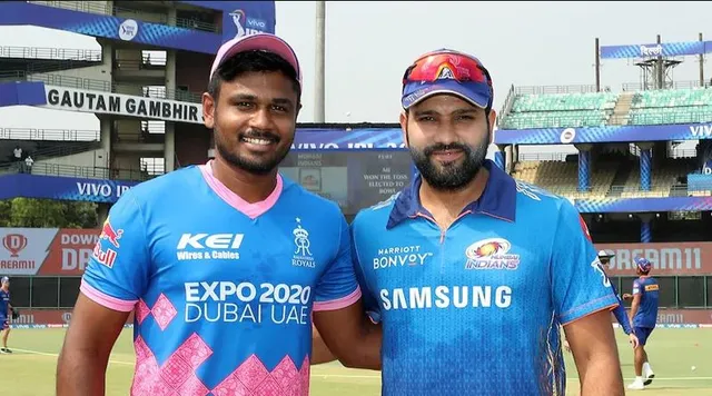 ଆଜି ଆଇପିଏଲରେ ମୁହାଁମୁହିଁ ହେଉଛନ୍ତି ରାଜସ୍ଥାନ-ମୁମ୍ବାଇ । ଟସ୍ ଜିତି ପ୍ରଥମେ ବୋଲିଂ ନିଷ୍ପତ୍ତି ନେଲେ ରୋହିତ ।