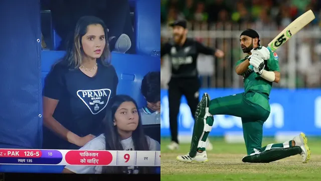 ପାକିସ୍ତାନ ପାଇଁ ମ୍ୟାଚ୍ ବିଜୟୀ ଇଂନିସ ଖେଳିଲେ ସୋଏବ୍ ମଲ୍ଲିକ୍ । ଷ୍ଟାଡିୟମରେ ରହି ଚିୟର କଲେ ସ୍ତ୍ରୀ ସାନିଆ ମିର୍ଜା ।