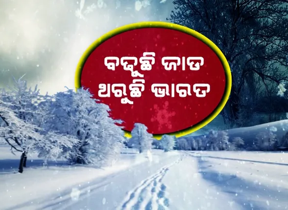 ପ୍ରବଳ ଥଣ୍ଡାରେ ଥରୁଛି ଭାରତ ! ରାଜସ୍ଥାନ ଠୁ ରାଜଧାନୀ, ସବୁଠି ଜାରି ରହିଛି ଶୀତର ଲହର ।