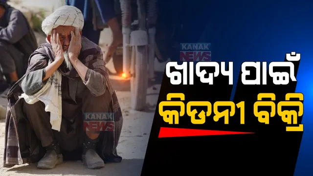 ଆଫଗାନିସ୍ତାନରେ ଭୟଙ୍କର ଖାଦ୍ୟ ସଙ୍କଟ । କିଡନୀ, ନିଜ ଝିଅଙ୍କୁ ବିକ୍ରି କରୁଛନ୍ତି ଲୋକ
