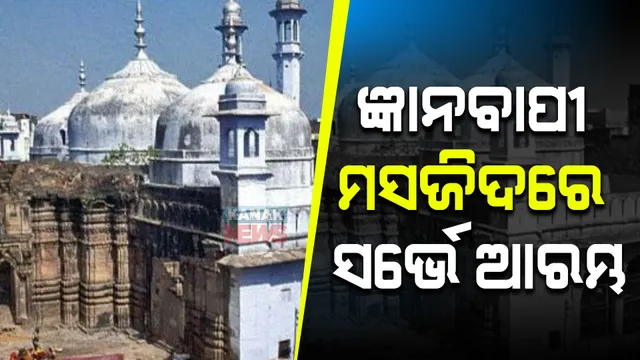 ଜ୍ଞାନବାପୀ ମସଜିଦରେ ସର୍ଭେ ଆରମ୍ଭ । ଚାରିପଟେ କଡା ସୁରକ୍ଷା ବଳୟ