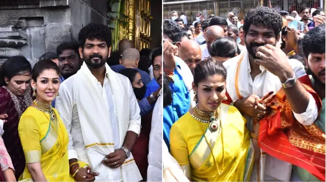 ତିରୁପତି ବାଲାଜୀ ମନ୍ଦିର ପରିସରରେ ଜୋତା ପିନ୍ଧି ବୁଲିଲେ, ଫଟୋସୁଟ କଲେ ଅଭିନେତ୍ରୀ ନୟନତାରା । ନୋଟିସ୍ ଜାରି କଲା ପୋଲିସ୍