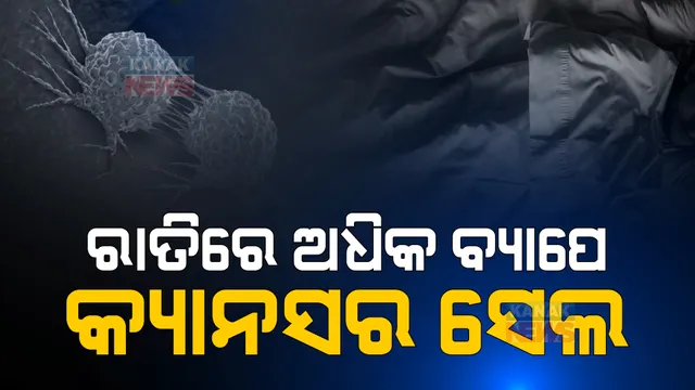 ରାତିରେ ଅଧିକ ବଢ଼େ କ୍ୟାନସର ସେଲ୍: ସ୍ତନ କର୍କଟ ରୋଗୀ ଶୋଇଥିବା ବେଳେ ରକ୍ତ ପ୍ରବାହକୁ ମାଡିଥାଏ ଟ୍ୟୁମର ସେଲ୍
