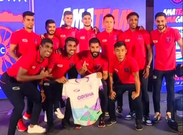 ଲଞ୍ଚ୍ ହେଲା ଓଡ଼ିଶା FCର ଅଫିସିଆଲ କିଟ୍ । ଅକ୍ଟୋବରରୁ ଆରମ୍ଭ ହେବ ଇଣ୍ଡିଆନ୍ ସୁପର ଲିଗ୍ ।