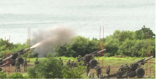 ଚୀନ ବିରୋଧରେ ଦମ ଦେଖାଇଲା ତାଇୱାନ। ଲାଇଭ ଫାୟାର ଡ୍ରିଲ କଲା ତାଇୱାନ ସେନା। 