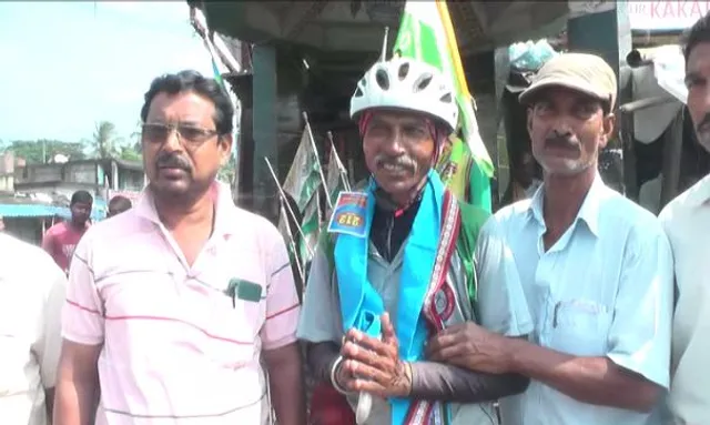 ସାଇକେଲରେ ଭାରତ ଭ୍ରମଣ ଯାତ୍ରା । ୭ ମାସରେ ପାର୍ କରିଛନ୍ତି ୩୧ ହଜାର ୨୫୦ କିଲୋମିଟର ।