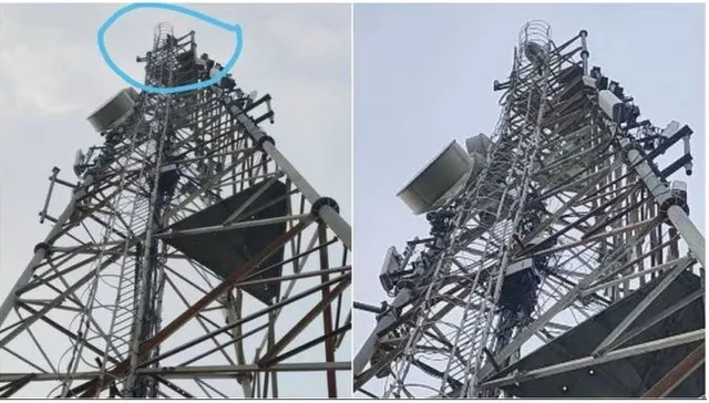 ଶ୍ରମିକଙ୍କୁ ମିଳୁନଥିଲା ଜାତି ପ୍ରମାଣପତ୍ର .. ୧୮୦ ଫୁଟର ଟାୱାର୍ ଉପରେ ଚଢିଲେ , ରାତିସାରା ପ୍ରଶାସନର ନାକେଦମ୍ କଲେ ..  