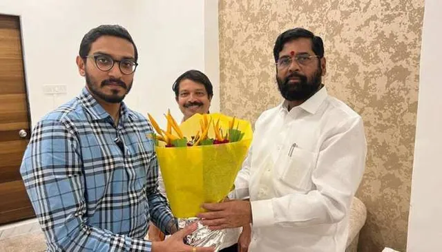 ମହାରାଷ୍ଟ୍ର ରାଜନୀତିରେ ରୋଚକ ଦୃଶ୍ୟ, ସିନ୍ଦେଙ୍କ ସହ ହାତ ମିଳାଇଲେ ବାଲାସାହେବ ଠାକରେଙ୍କ ନାତି