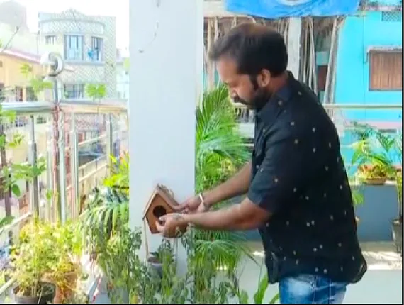 ଘରଚଟିଆର ବନ୍ଧୁ ପାଲଟିଛନ୍ତି ସମ୍ବଲପୁରର ସୁବ୍ରତ । ହଜି ଯାଉଥିବା ପକ୍ଷୀଙ୍କ ପାଇଁ ନିଜ ଘରେ ତିଆରି କରିଛନ୍ତି ୩୦ରୁ ଅଧିକ ବସା ।