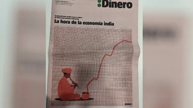 ସ୍ପେନ ଖବରକାଗଜରେ କଟାକ୍ଷ : ଭାରତୀୟ ଅର୍ଥନୀତିର ଅଭିବୃଦ୍ଧିକୁ ସାପୁଆ କେଳା ଛବି ଦ୍ୱାରା ଚିତ୍ରଣକୁ ନେଇ ବିବାଦ, ସମାଲୋଚନା କଲା ବିଜେପି