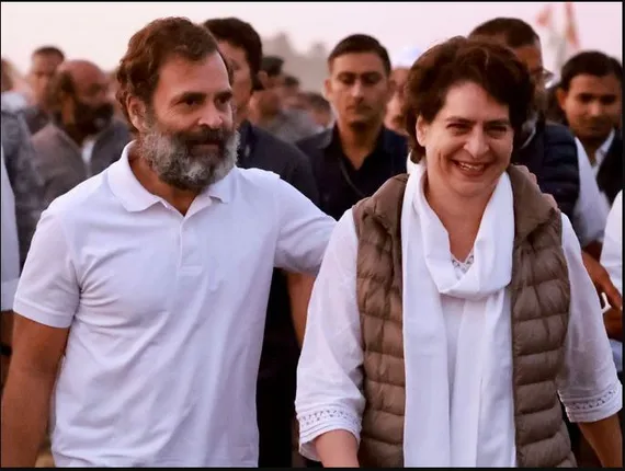 ବିଜେପି ଗଡରେ ରାହୁଲଙ୍କ ‘ଭାରତ ଯୋଡ’ ଯାତ୍ରା, ପ୍ରଥମଥର ଯୋଗ ଦେଲେ ପ୍ରିୟଙ୍କା ଗାନ୍ଧୀ