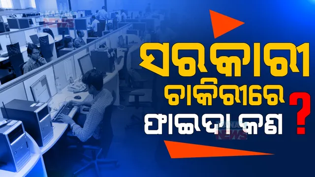 ସରକାରୀ ଚାକିରୀ ପଛରେ ଗୋଡାଉଛନ୍ତି ଯୁବପିଢୀ। କଣ ରହିଛି ଫାଇଦା? ପଢନ୍ତୁ...