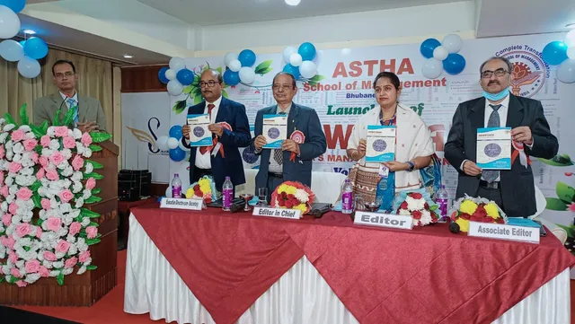 ଉନ୍ମୋଚିତ ହେଲା ଆସ୍ଥା ସ୍କୁଲ ଅଫ ମ୍ୟାନେଜମେଣ୍ଟର ବାର୍ଷିକ ପତ୍ରିକାର ପଞ୍ଚମ ସଂସ୍କରଣ । ସାମିଲ ହେଲେ ୪୦ରୁ ଅଧିକ ଶିକ୍ଷାବିତ ।