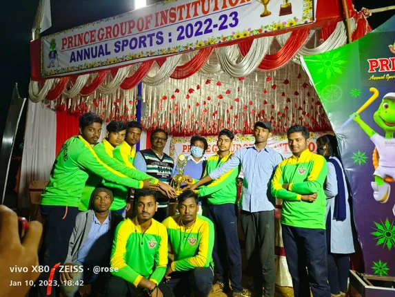 ପ୍ରିନ୍ସ କଲେଜରେ ବାର୍ଷିକ କ୍ରୀଡା ମହୋତ୍ସବ ଅନୁଷ୍ଠିତ । ଅଂଶଗ୍ରହଣ କଲେ ଶତାଧିକ ଛାତ୍ରଛାତ୍ରୀ ।