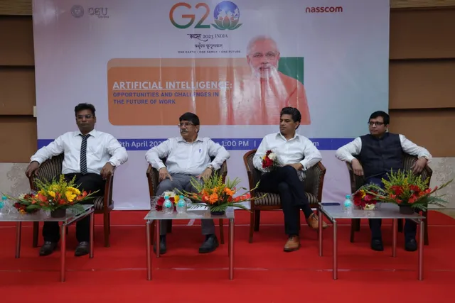 ଜି-୨୦ ଅବସରରେ ସି ଭି ରମଣ ଗ୍ଲୋବାଲ୍ ୟୁନିଭରସିଟିରେ “ଆର୍ଟିଫିସିଆଲ ଇଣ୍ଟେଲିଜେନ୍ସ” କର୍ମଶାଳା