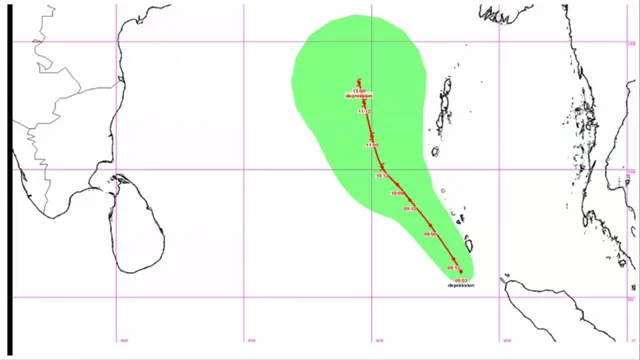 ଦକ୍ଷିଣପୂର୍ବ-ବଙ୍ଗୋପସାଗର ଓ ପାଶ୍ୱବର୍ତ୍ତୀ ଦକ୍ଷିଣ ଆଣ୍ଡାମାନ ସାଗରରେ ସୃଷ୍ଟି ହେଲା ଲଘୁଚାପ। ଆସନ୍ତାକାଲି ନେବ ଅବପାତର ରୂପ